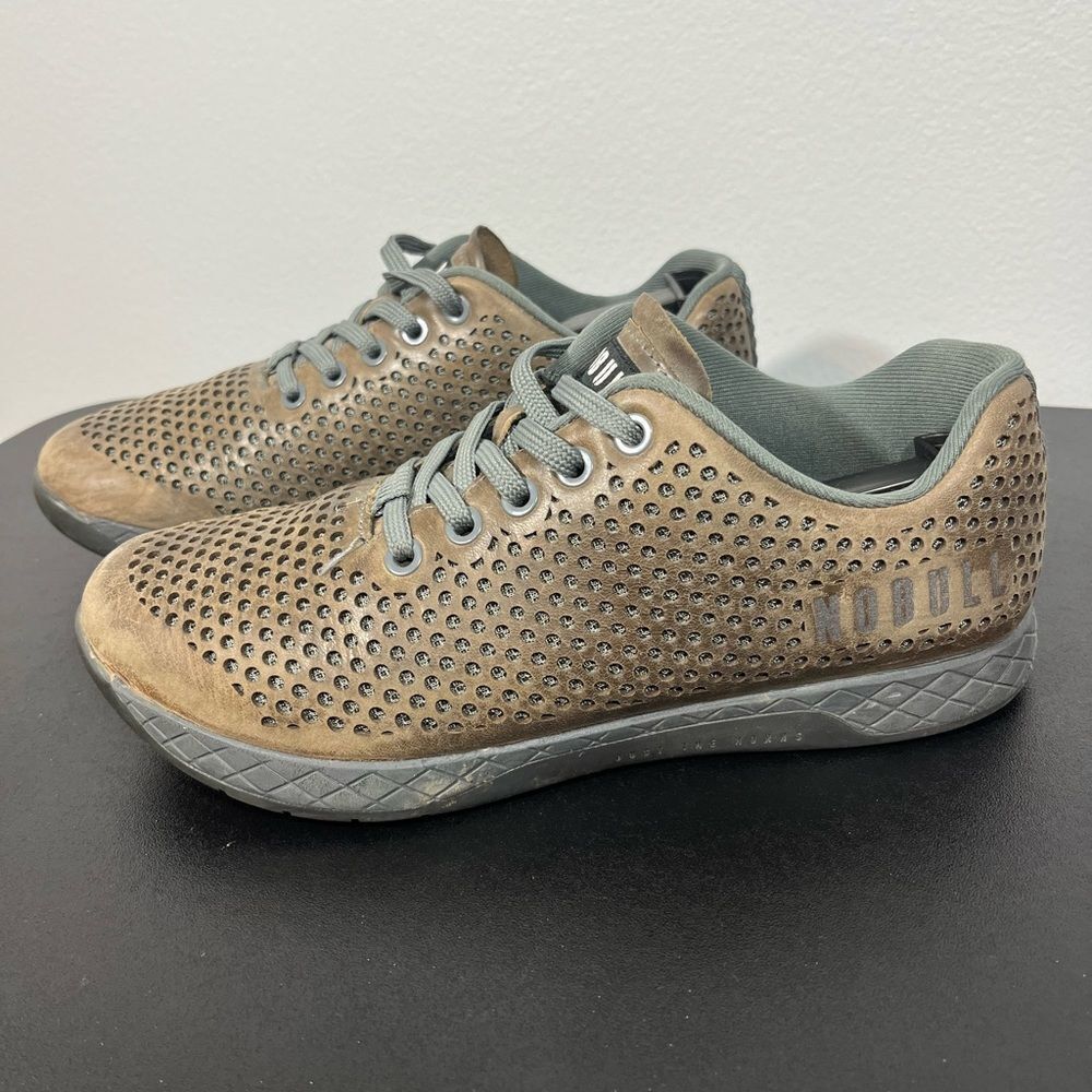 ‎NOBULL Leather Trainers
